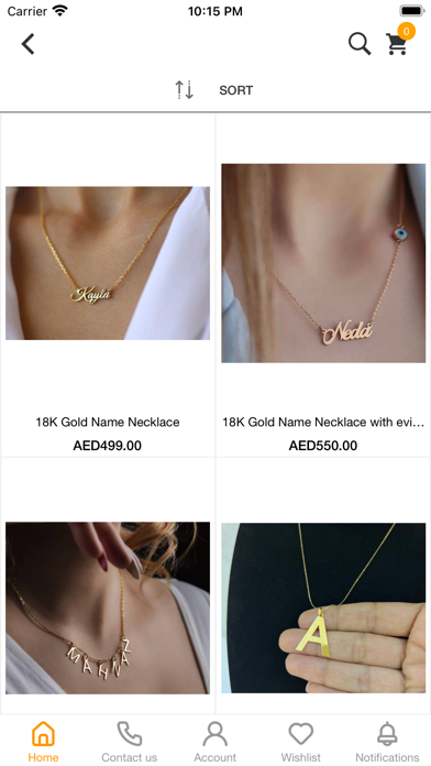 Navid Jewellery Screenshot