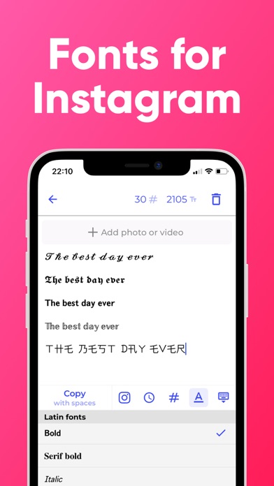 Postme: Preview for Instagram Screenshot