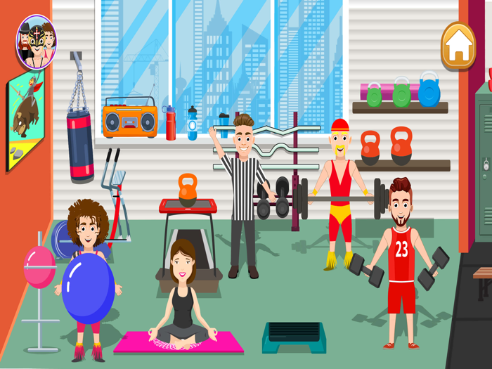 Pretend Wrestling Fight Game