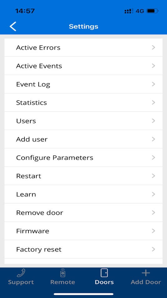 #5. Record Swing Door Mgr (iOS) 由: ASSA ABLOY Entrance Systems AB