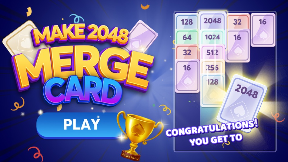#1. Merge Card: Make 2048 (iOS) 由: JoyHunter