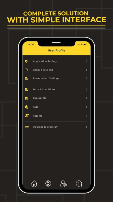Trip Mileage Tracker Screenshot