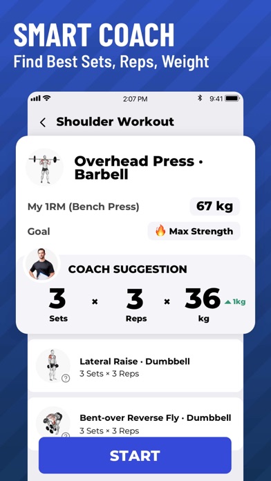 Gym Workout Planner & Gym Log Screenshot