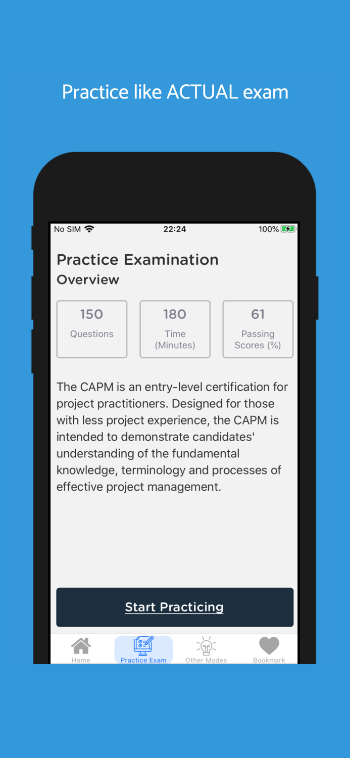 CAPM Exam 2023