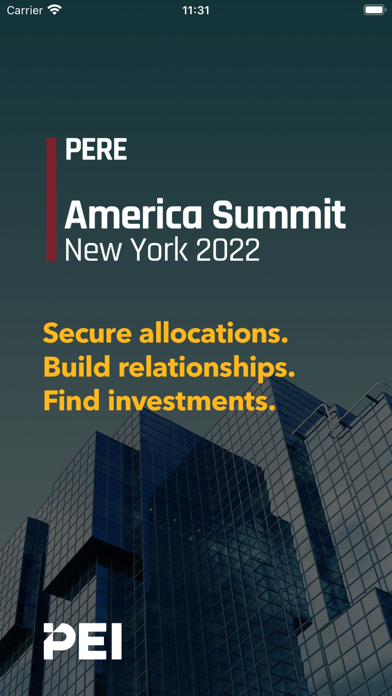 PERE America Summit 2022 Screenshot