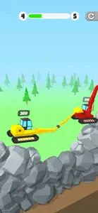 Excavator Race screenshot #3 for iPhone