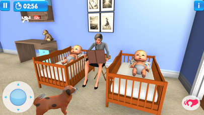 Newborn Twin Baby Daycare Game Screenshot