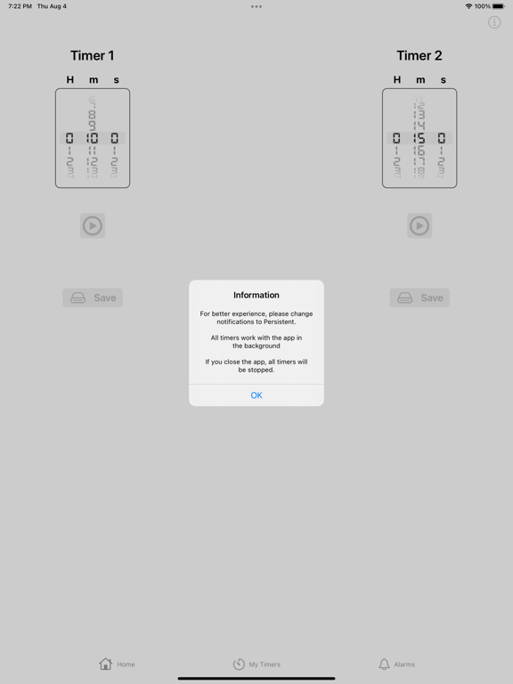 Screenshot #6 pour MultiTimer Plus