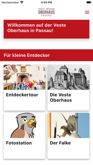 Veste Oberhaus App Screenshot