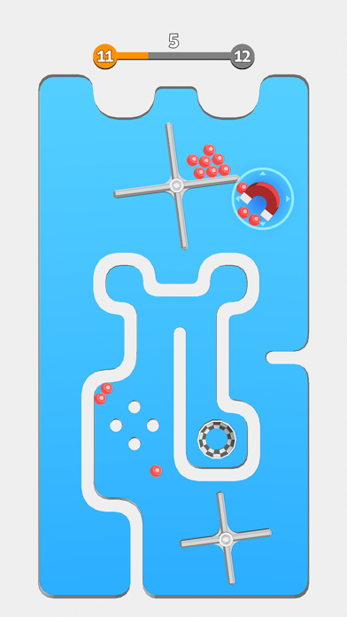 Magnet Marble Maze Screenshot