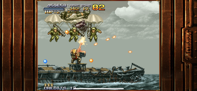 METAL SLUG 1 スクリーンショット