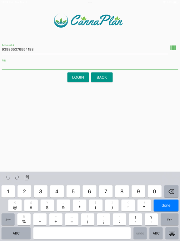 App screenshot
