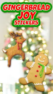 gingerbread joy stickers iphone screenshot 2