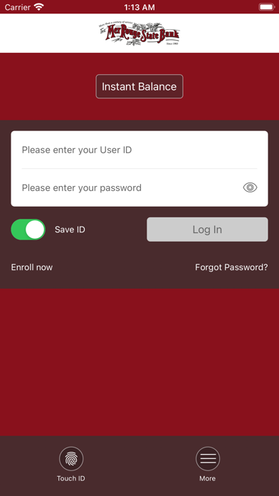 Mer Rouge State Bank Mobile Screenshot