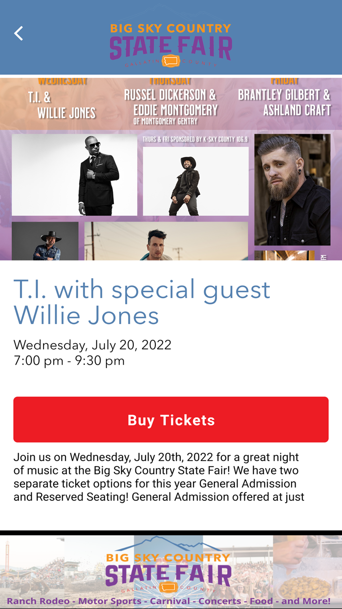 Big Sky Country State Fair