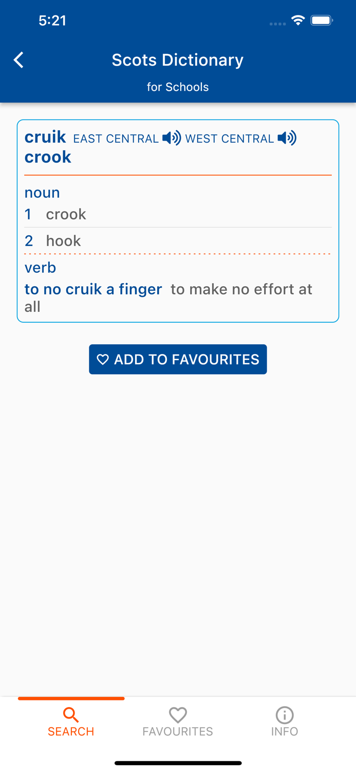 Scots Dictionary for Schools