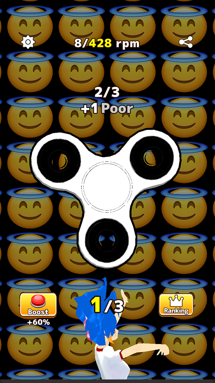 Riddle fidget spinner