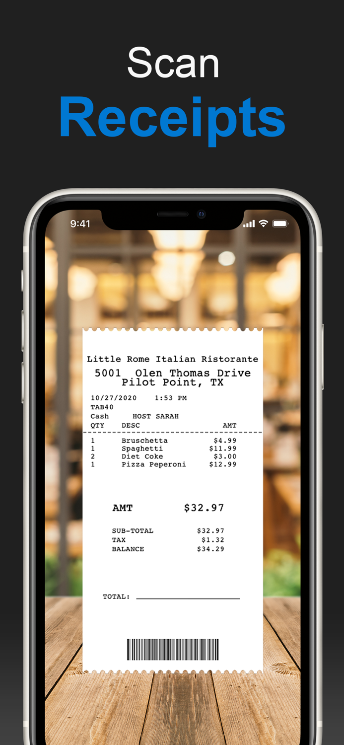 Receipt Scanner‘