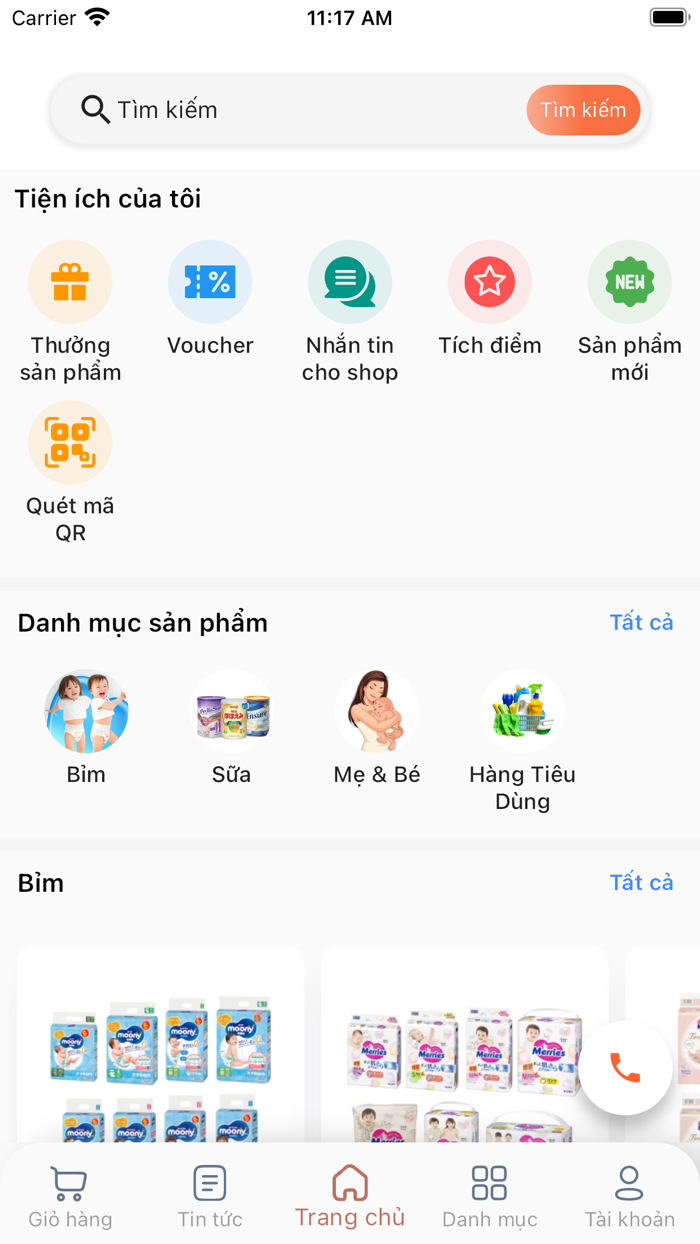 Sữa Bỉm TKA