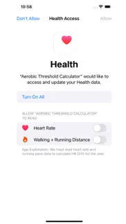 How to cancel & delete aerobic threshold calculator 1