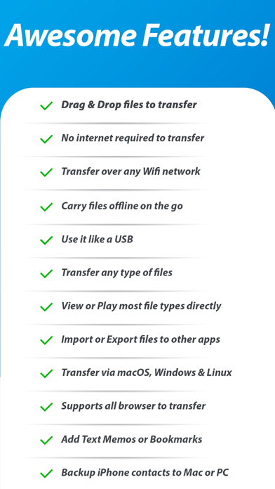 Air Share Wifi File Transfer Screenshot