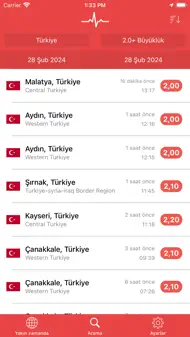 Deprem Uyarılarım Pro iphone resimleri 2