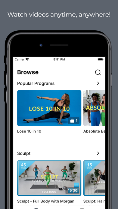 Physique 57 On Demand Screenshot