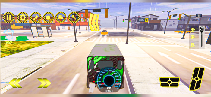 crazy jeep drive offroad taxi