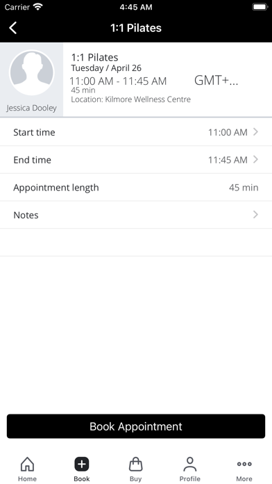 Kilmore Wellness Centre Screenshot