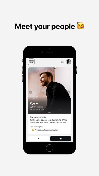 Business Match: Social App screenshot-4