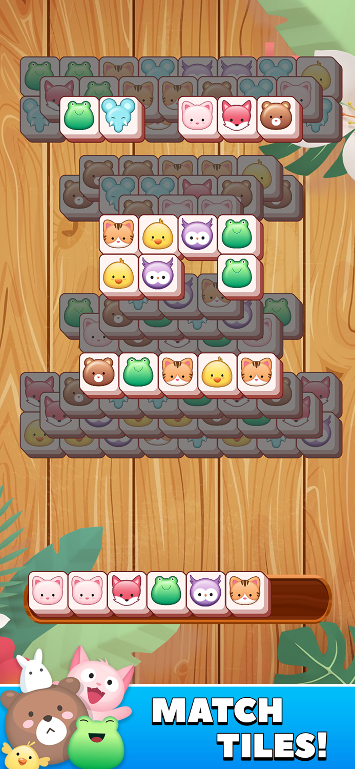 Match Triple Tiles Animal