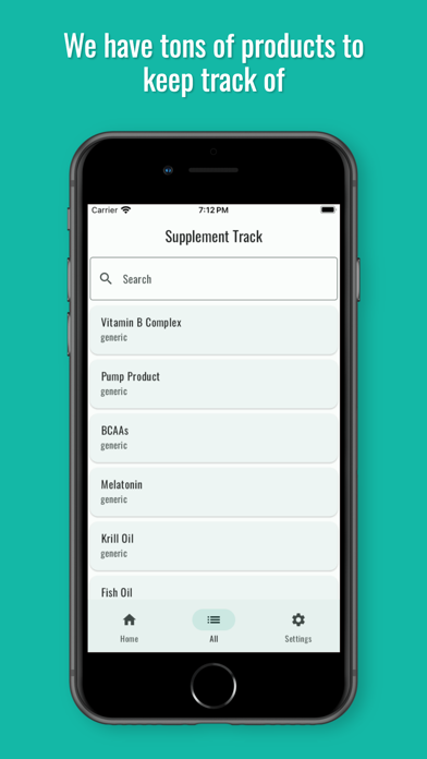 Supplement Track Screenshot