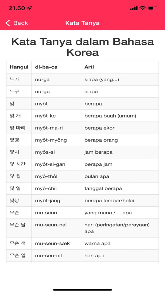 #4. Belajar Bahasa Korea - Pemula (iOS) 来自: hendri saputra