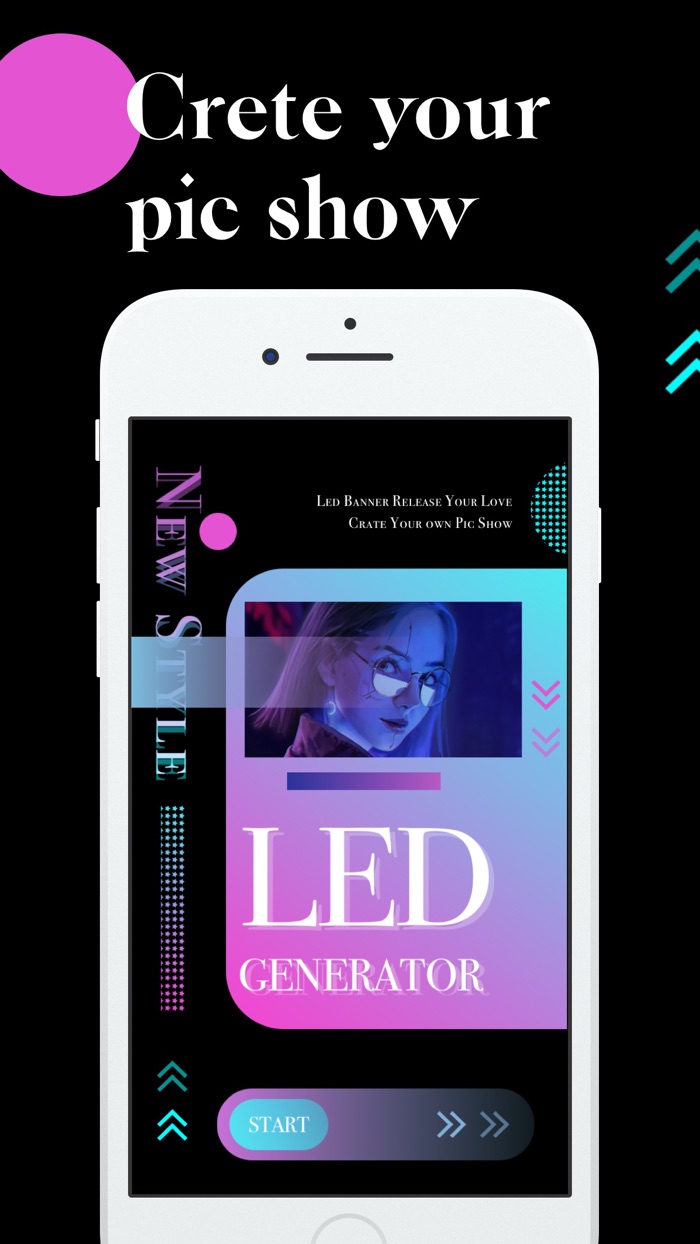 LED Fans - Get Shiny Screen