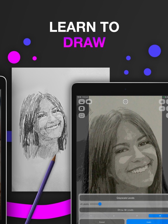 Ricalko: Camera Lucida Artwork iPad screenshot 2 - Graphics & Design app