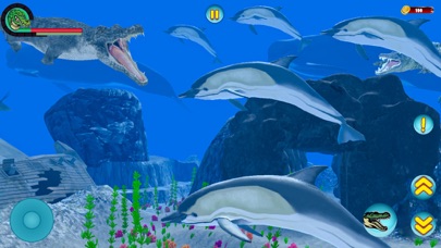 Hungry Underwater Crocodile Screenshot