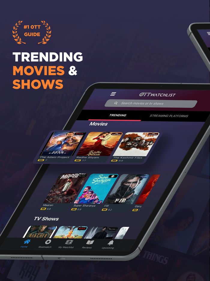 OTT Watchlist – Movie Tracker