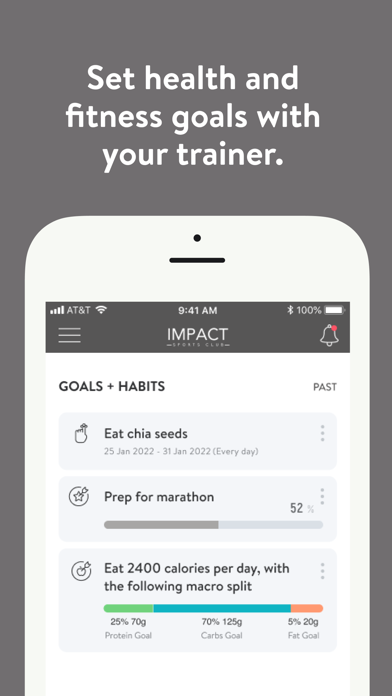 Impact Sports Club Screenshot