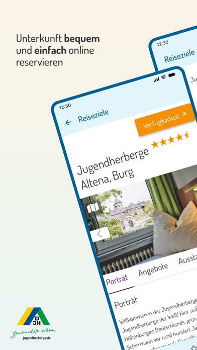 Youth Hostels in Germany Screenshot