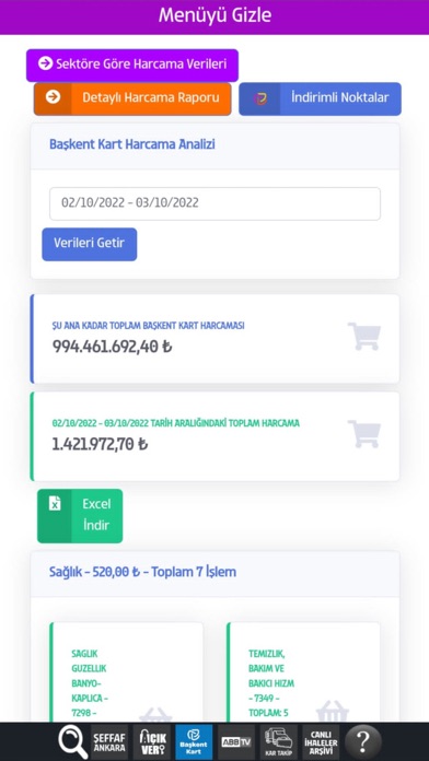 Şeffaf Ankara Screenshot
