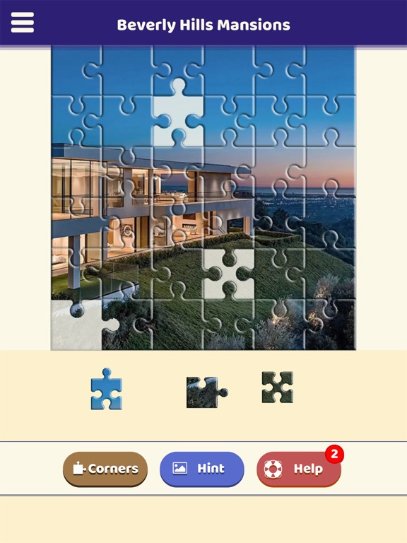 Beverly Hills Mansions Puzzle screenshot 4