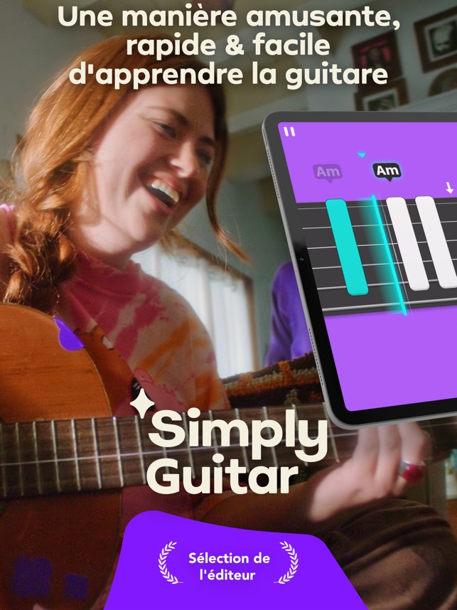Simply Guitar-Cours de Guitare dans l'App Store