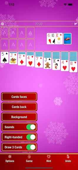 Game screenshot A Christmas Solitaire x2 hack