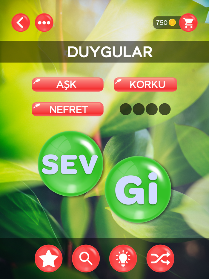 Kelime İncileri Kelime Oyunu