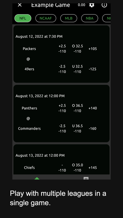 betbook - fantasy sportsbook Screenshot