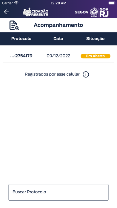 Cidadão Presente RJ Screenshot