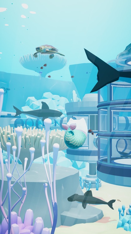 cat mermaid caring game