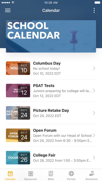 Faith Heritage School Screenshot