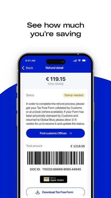 Global Blue - Shop Tax Free Screenshot