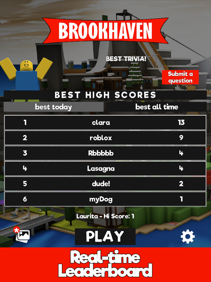 Brookhaven Trivia Quiz